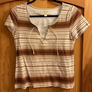 Golden Brown the Label Tee